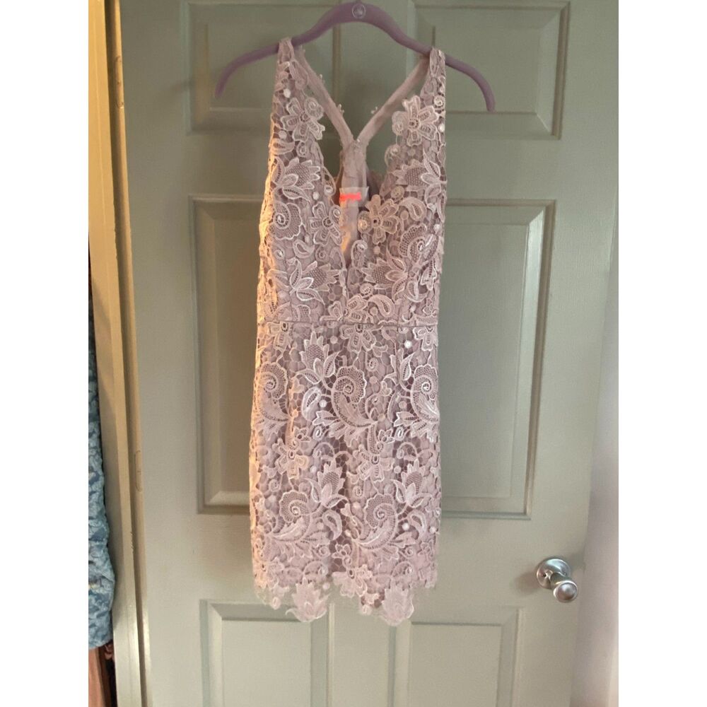 FP Mauve Lace Dress